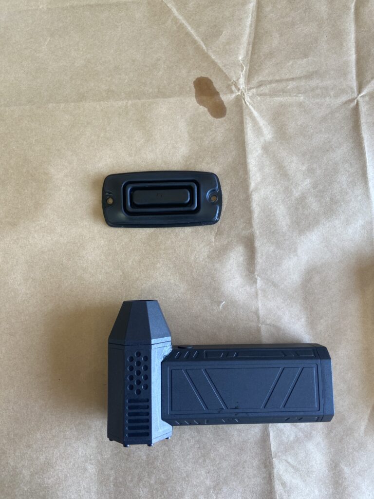 Photo of a diaphragm and a blower
